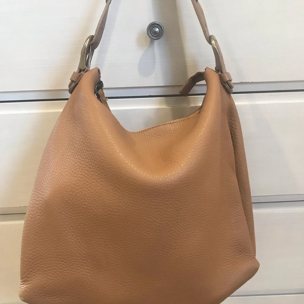 Beautiful Miu Miu tan leather purse